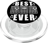 Best Dad Ever Guitare Musicien Musicien Note de Musique Fête des Pères PopSockets PopGrip pour MagSafe