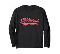 Best Dad Ever Real Super Dad Manche Longue