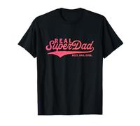 Best Dad Ever Real Super Dad T-Shirt