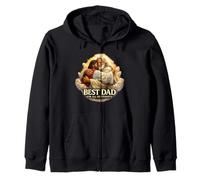 Best Dad for All of Eternity Religieux Christian Père Fils Sweat à Capuche