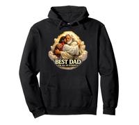 Best Dad for All of Eternity Religieux Christian Père Fils Sweat à Capuche