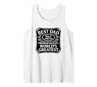 Best Dad Forever Worlds Greatest Father DADD Fête des pères Débardeur