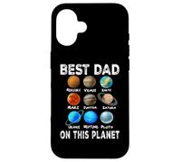 Best Dad on This Planet for Daddy Funny Fathers Day Coque pour iPhone 16