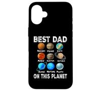 Best Dad on This Planet for Daddy Funny Fathers Day Coque pour iPhone 16 Plus