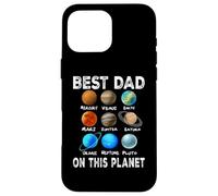 Best Dad on This Planet for Daddy Funny Fathers Day Coque pour iPhone 16 Pro Max