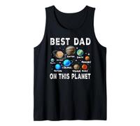 Best Dad on This Planet for Daddy Funny Fathers Day Débardeur
