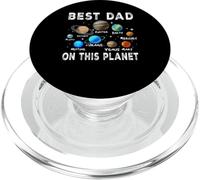 Best Dad on This Planet for Daddy Funny Fathers Day PopSockets PopGrip pour MagSafe