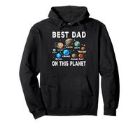 Best Dad on This Planet for Daddy Funny Fathers Day Sweat à Capuche