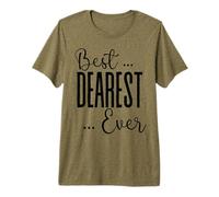 Best Dearest Ever Mère Mère Mère Anniversaire Amour Maman T-Shirt Haut de Gamme