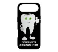 Best Dentist in The Molar System Funny Tooth Pun Joke Citation Coque pour iPhone Air