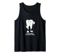 Best Dentist in The Molar System Funny Tooth Pun Joke Citation Débardeur