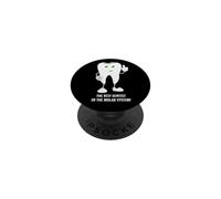 Best Dentist in The Molar System Funny Tooth Pun Joke Citation PopSockets PopGrip Adhésif