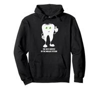 Best Dentist in The Molar System Funny Tooth Pun Joke Citation Sweat à Capuche