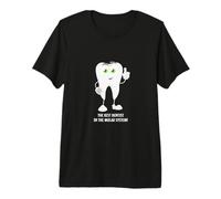 Best Dentist in The Molar System Funny Tooth Pun Joke Citation T-Shirt Haut de Gamme