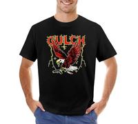 Best-Design-Album-Gulch-Band-T-Shirt-Anime-Plain-t-Shirt-Fruit-of-The-Loom-Mens Black 3XL