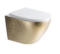 Best Design Royal Gold WC suspendu sans bride incl. abattant WC softclose brillant blanc 4010140