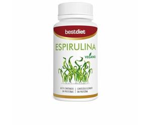 BEST DIET Espirulina 457 Mg Cápsulas 100 U pour adultes, idéal pour utilisation pratique, format pratique