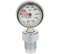 Best Divers ab0780 Manomètre sub, argent, 10 x 4.5 x 2 cm