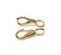 Best Divers ai0244/2B Mousqueton Laiton fixe, 73 mm, ecopack 2 pièces