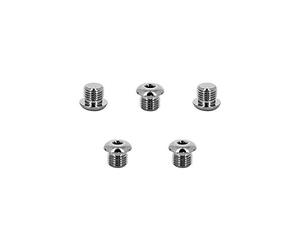 Best divers Bouchon en métal pour Sorties LP (Blister 5 pièces) Unisexe Adulte Gris