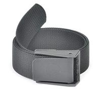 Best divers Ceinture Noire Boucle Nylon, Unisexe Adulte