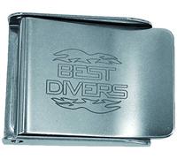 Best Divers fi0102/25Q boucle inoxydable Quadra pour ceintures Sac sub, Sac 25 pièces