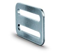 Best Divers fi0104/2 ferme plomb inoxydable 3 barres, ecopack 2 pièces