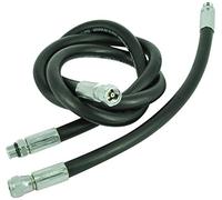 Best Divers FLEXIBLE Standard/caoutchouc, manomètre 120 cm, 7/16 F, 7/16 m, noir