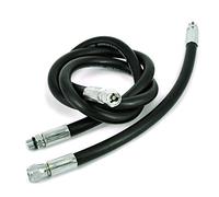 Best Divers FLEXIBLE Standard/caoutchouc, manomètre 15 cm, 7/16 F, 7/16 m, noir