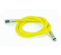 Best Divers FLEXIBLE Standard/caoutchouc Octopus, 100 cm, 9/16 F, 3/8 M, jaune