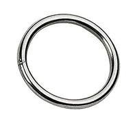 Best divers Lot de 2 bagues en Acier Inoxydable Ø 50 mm Unisexe Adulte Gris