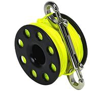 Best Divers Finger Stainless Steel Carabiner Spool Jaune 45 m