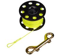 Best Divers ml0061yl, Moulinet plongée unisexe - Adulte, Jaune Fluo, 30 mètres