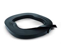 Best divers Ruban de Ceinture en Caoutchouc Noir Rouleau de 50 m Unisexe Adulte Noir