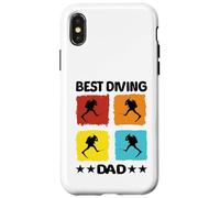 Best Diving Dad Diving Divers Sports Nautiques Plongée Coque pour iPhone X/XS