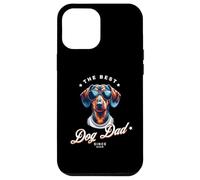 Best Dog Dad Ever Chien Papa propriétaire de Chien Teckel Cool Coque pour iPhone 12 Pro Max