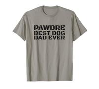 Best Dog Dad Ever, PAWDRE, The Dog Father, Doggo Dad T-Shirt