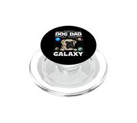 Best Dog Dad in The Galaxy Bullmastiff Puppy Dogs Lovers PopSockets PopGrip pour MagSafe