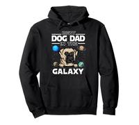 Best Dog Dad in The Galaxy Bullmastiff Puppy Dogs Lovers Sweat à Capuche