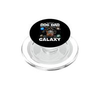 Best Dog Dad in The Galaxy Dobermann Puppy Dogs Lovers PopSockets PopGrip pour MagSafe