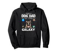 Best Dog Dad in The Galaxy German Shepherd Puppy Dogs Lovers Sweat à Capuche