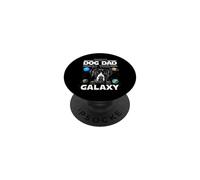 Best Dog Dad in The Galaxy Great Dane Puppy Dogs Lovers PopSockets PopGrip Adhésif