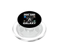 Best Dog Dad in The Galaxy Great Dane Puppy Dogs Lovers PopSockets PopGrip pour MagSafe