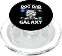 Best Dog Dad in The Galaxy West Highland White Terrier Dogs PopSockets PopGrip pour MagSafe