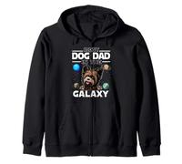Best Dog Dad in The Galaxy Yorkshire Terrier Dogs Lovers Sweat à Capuche