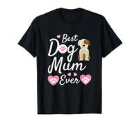 Best Dog Mum Ever - Cadeau de fête des mères - Dog Loving Mum T-Shirt