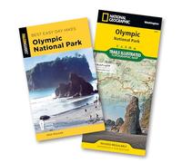 Best Easy Day Hiking Guide Olympic National Park / National Geographic Trails Illustrated Map Olympic National Park
