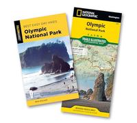 Best Easy Day Hiking Guide and Trail Map Bundle: Olympic National Park