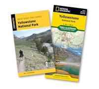 Falcon Guides - Guide de randonnée facile : Yellowstone National Park - Carte de randonnée navigative - Jaune - Glossy