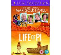 Best Exotic Marigold Hotel / Life of Pi – DVD (2 disques) – Édition Royaume‑Uni (Import)